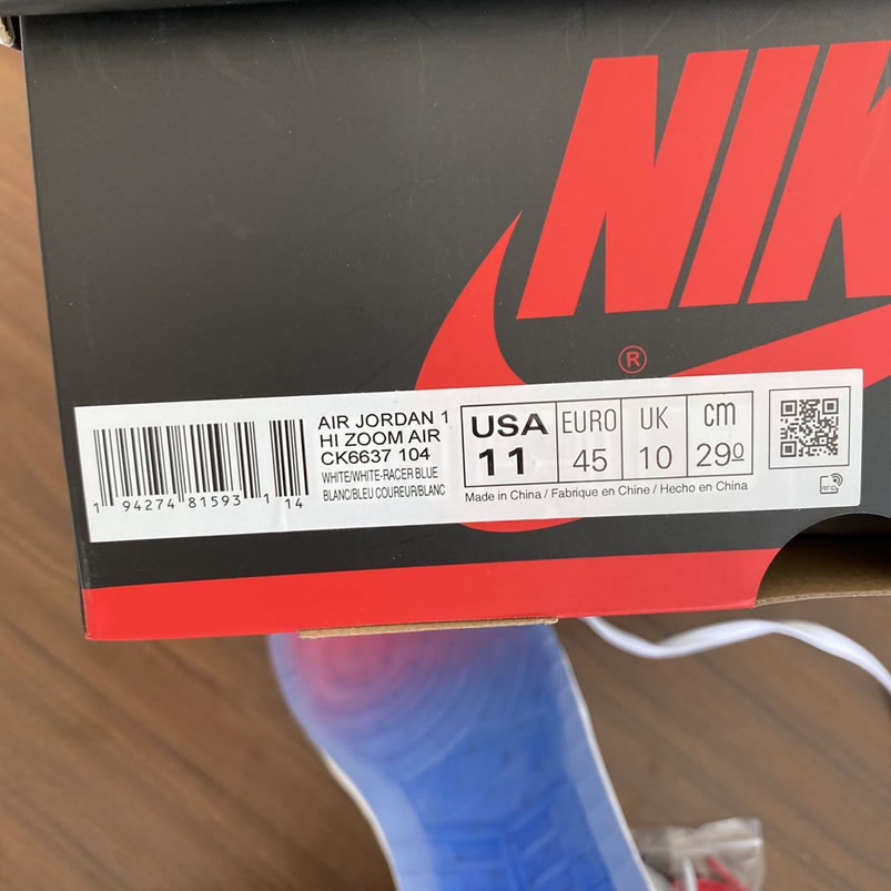 Air Jordan 1 High Zoom Racer Blue New Release Ck6637 104 (15) - newkick.vip