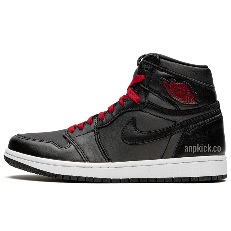 Air Jordan 1 Retro High Og Black Satin Gym Red 555088 060 New Release (1) - newkick.vip