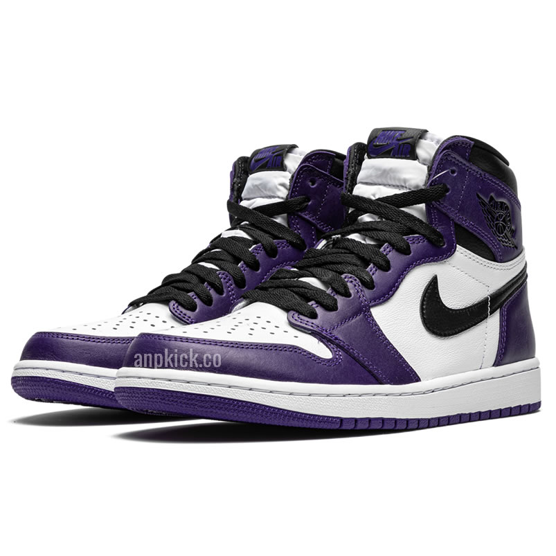 Air Jordan 1 Retro High Og Outfit 2020 Court Purple 2.0 555088 500 (2) - newkick.vip