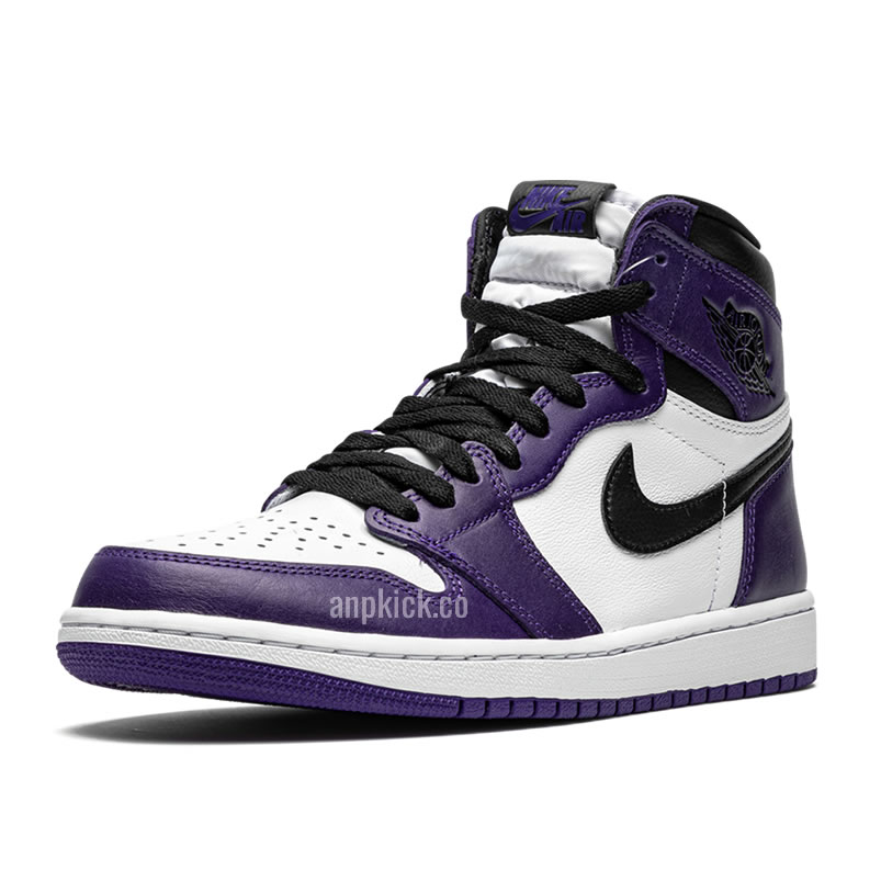 Air Jordan 1 Retro High Og Outfit 2020 Court Purple 2.0 555088 500 (4) - newkick.vip