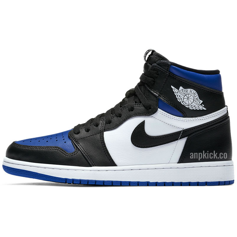 Air Jordan 1 Retro High Og Royal Toe 2020 Royal Blue Black 555088 041 (1) - newkick.vip