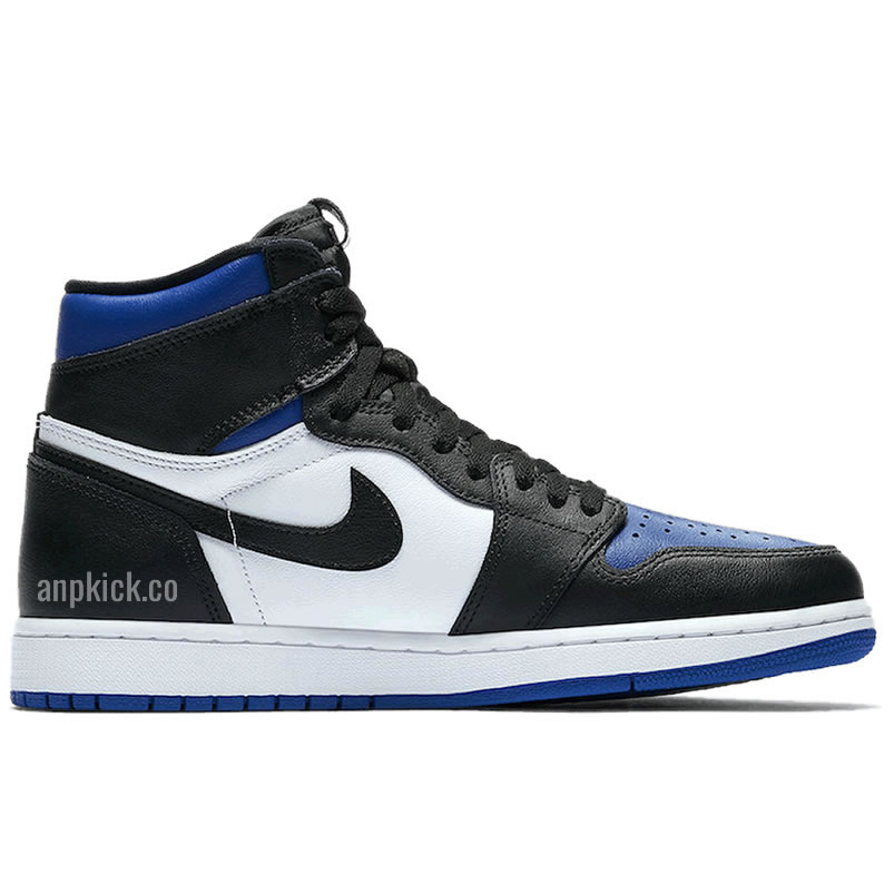 Air Jordan 1 Retro High Og Royal Toe 2020 Royal Blue Black 555088 041 (2) - newkick.vip