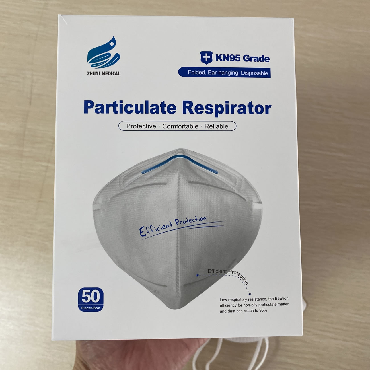 Ffp2 Mask Particulate Respirator 50pieces Box Model Z9501 (1) - newkick.vip