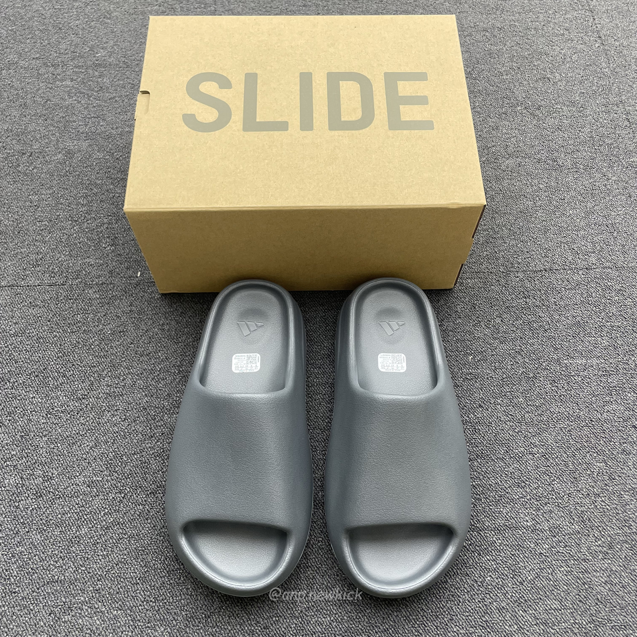 Adidas Yeezy Slide Slate Grey Id2350 (3) - newkick.vip