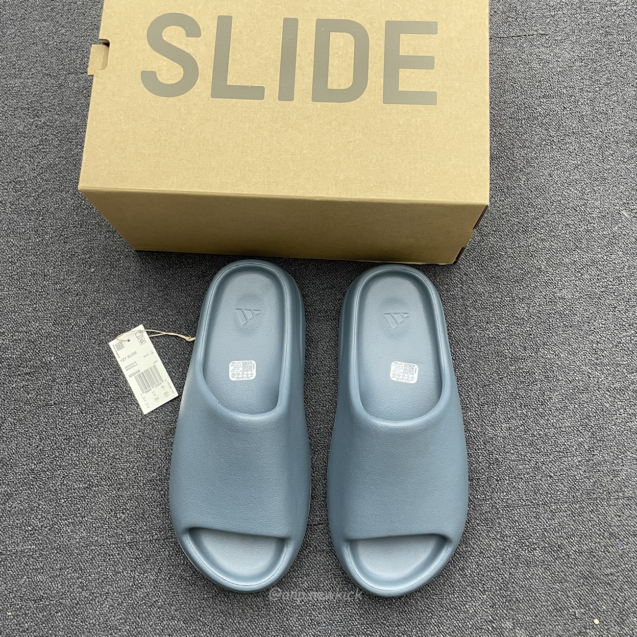 Adidas Yeezy Slide Slate Marine Id2349 (6) - newkick.vip