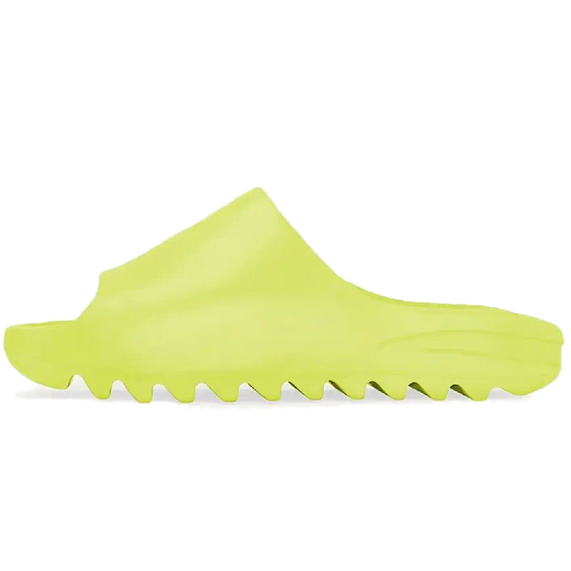 Adidas Yeezy Slide Glow Green Gx6138 (1) - newkick.vip