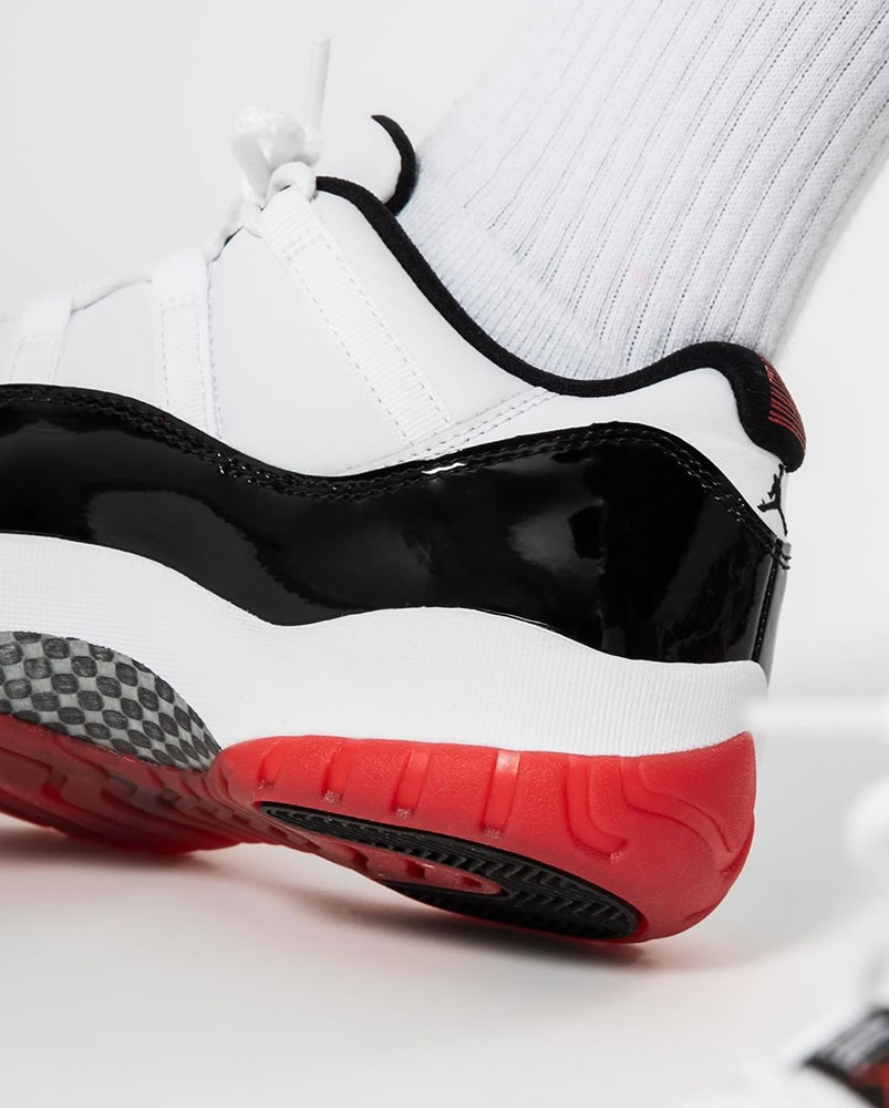 Air Jordan 11 Low Concord 2020 White Bred On Feet Release Date Av2187 160 (5) - newkick.vip