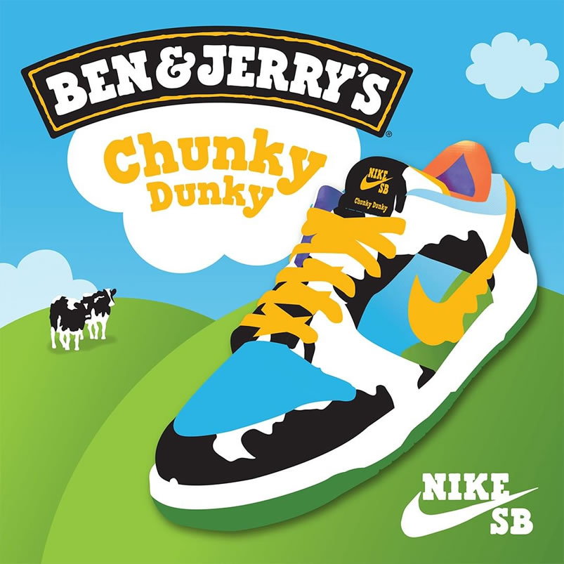 Ben Jerrys Nike Dunk Sb Low Chunky Dunky Cu3244 100 (12) - newkick.vip