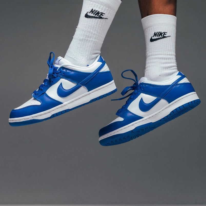 Nike Sb Dunk Low Sp Kentucky Varsity Royal Blue Cu1726 100 On Feet (1) - newkick.vip