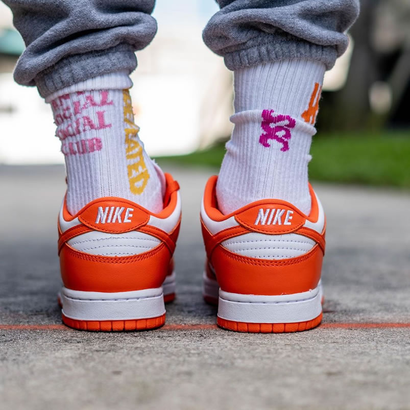 Nike Sb Dunk Low Sp Syracuse Orange Blaze Cu1726 101 On Feet (8) - newkick.vip