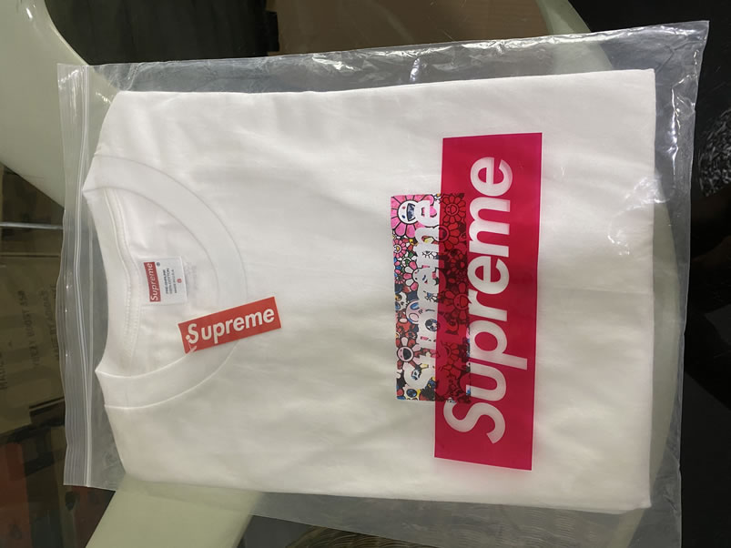 Supreme Covid 19 Relief Box Logo Tee T Shirt Takashi Murakami Kaikai Kiki Flower Skulls (11) - newkick.vip