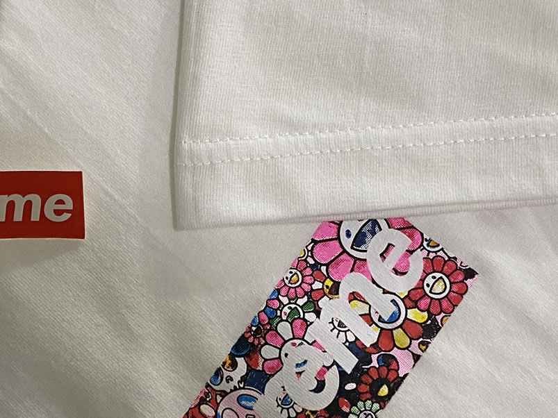 Supreme Covid 19 Relief Box Logo Tee T Shirt Takashi Murakami Kaikai Kiki Flower Skulls (8) - newkick.vip