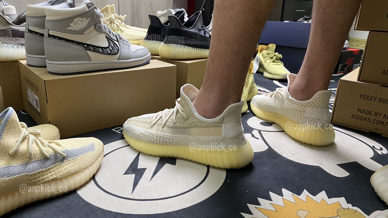 Adidas Yeezy Boost 350 V2 Abez Fz5246 Anpkick First On Feet First Look (3) - newkick.vip