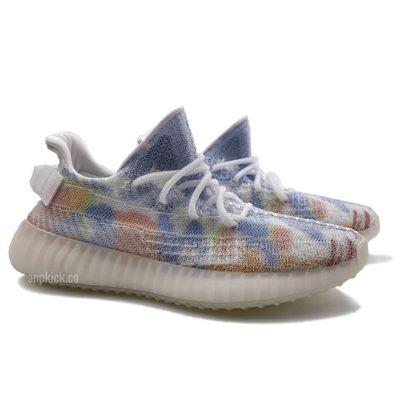 New Custom Yeezy Boost 350 V2 Colorful For Sale (4) - newkick.vip