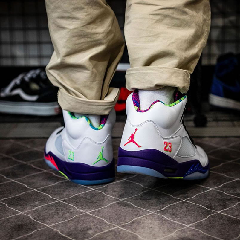 Air Jordan 5 Alternate Fresh Prince Bel Air On Feet Release Date Db3335 100 (3) - newkick.vip