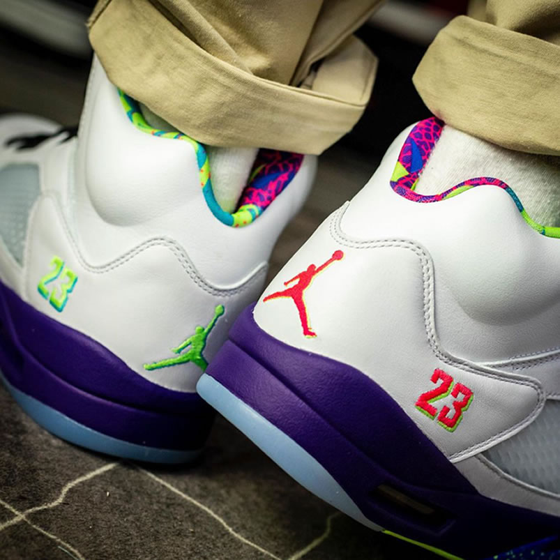 Air Jordan 5 Alternate Fresh Prince Bel Air On Feet Release Date Db3335 100 (4) - newkick.vip