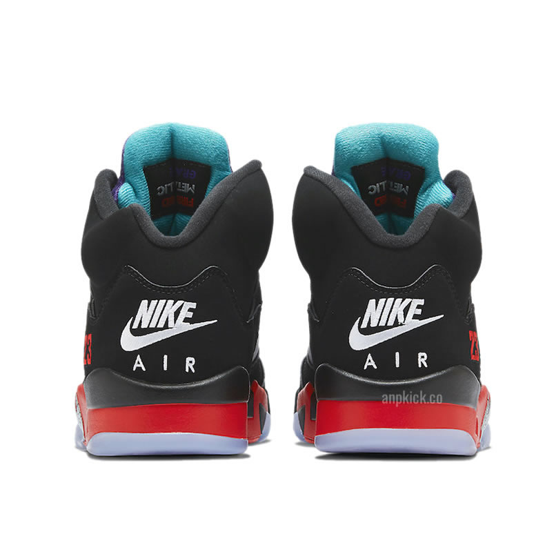 Air Jordan 5 Top 3 Black Fire Red New Release Date Cz1786 001 (5) - newkick.vip