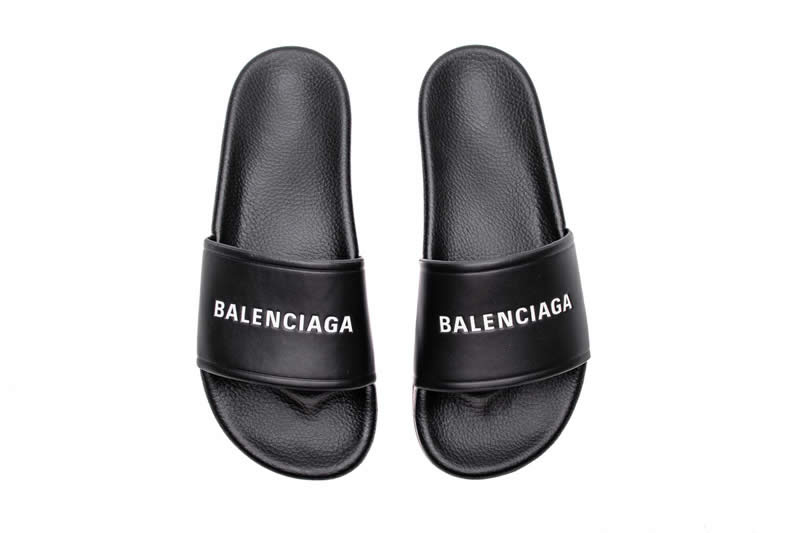 Balenciaga Slippers Dames For Men Women All Black White 506347 Wal00 9061 (19) - newkick.vip