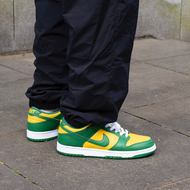 Nike Dunk Low Brazil On Feet Release Date For Sale Cu1727 700 (3) - newkick.vip