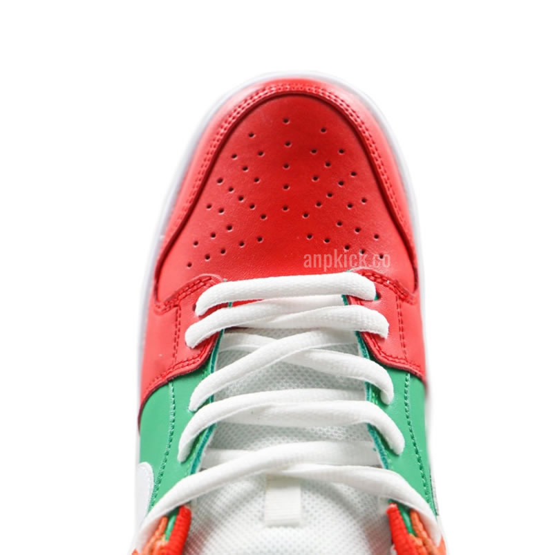 Nike Sb Dunk Low 7 Eleven Red Orange Green Skateboarding Shoes Cz5130 600 (4) - newkick.vip