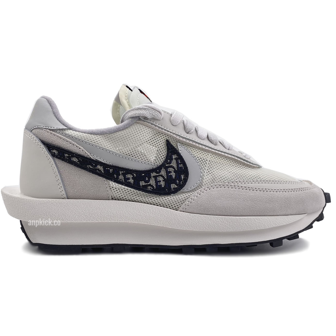 Sacai Dior Nike Ldwaffle Sneakers Cn8898 002 (2) - newkick.vip