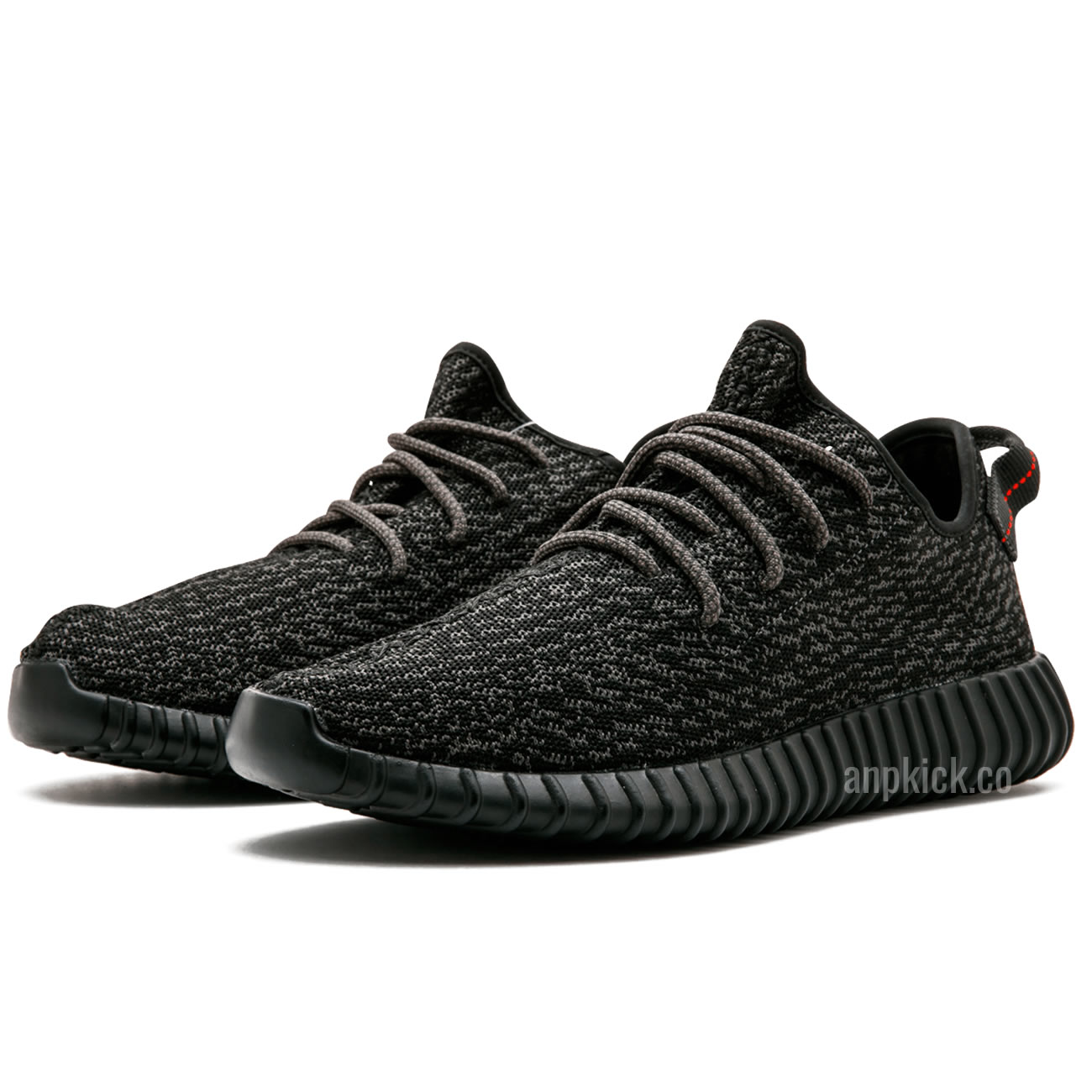 Adidas Yeezy Boost 350 V1 Pirate Black 2016 Aq2659 (2) - newkick.vip