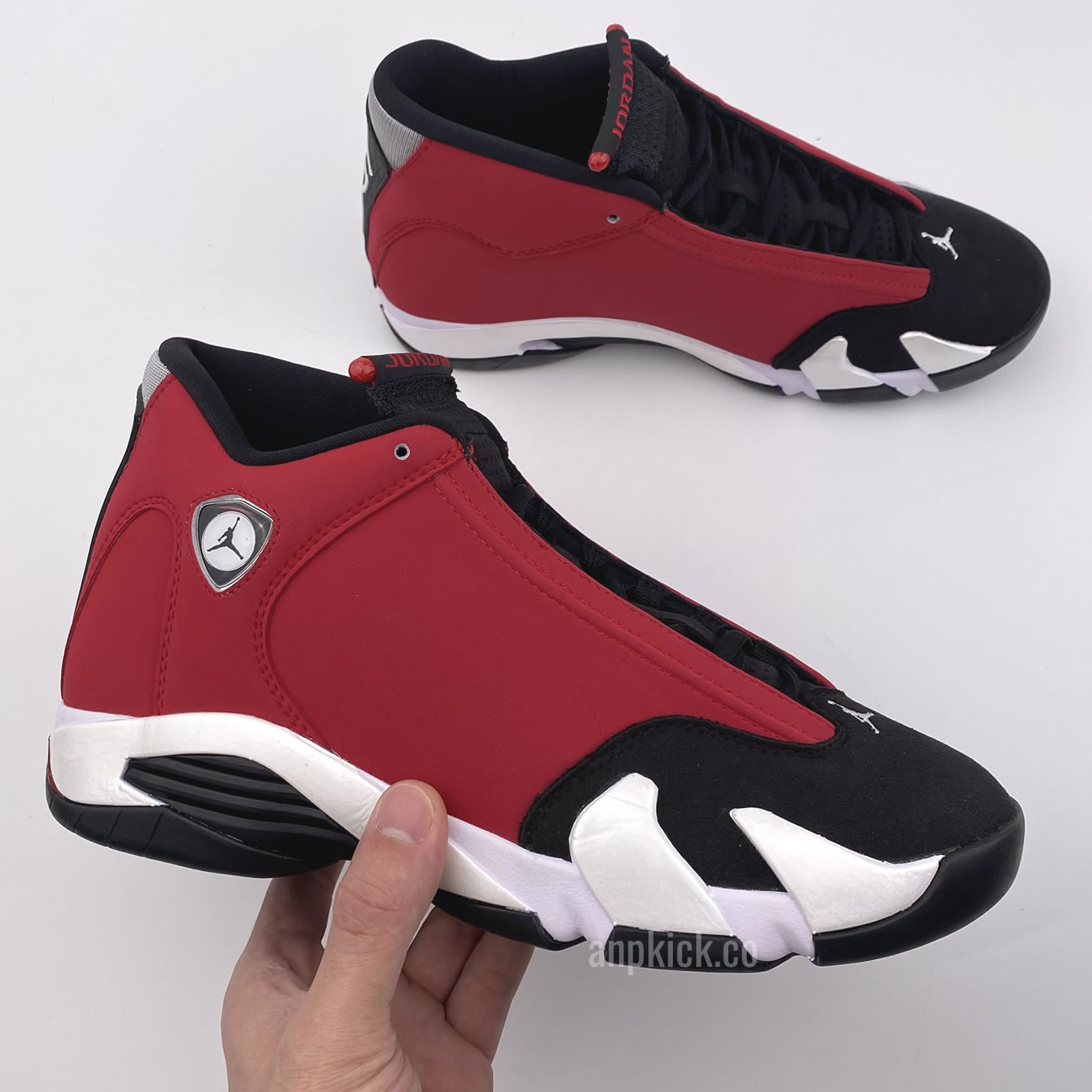 Air Jordan 14 Gym Red Toro 2020 Outfits 487471 006 (7) - newkick.vip