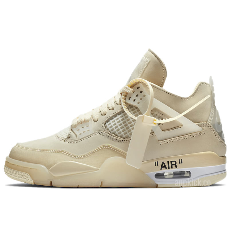 Off White Air Jordan 4 Sail Cv9388 100 Mens Wmns Pre Order Release Date (1) - newkick.vip