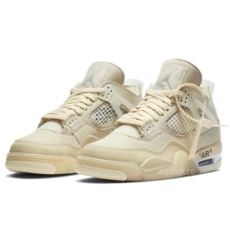 Off White Air Jordan 4 Sail Cv9388 100 Mens Wmns Pre Order Release Date (3) - newkick.vip