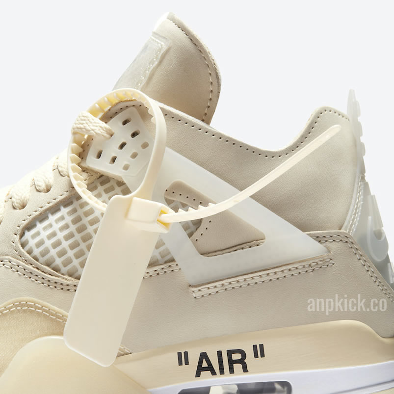 Off White Air Jordan 4 Sail Cv9388 100 Mens Wmns Pre Order Release Date (8) - newkick.vip