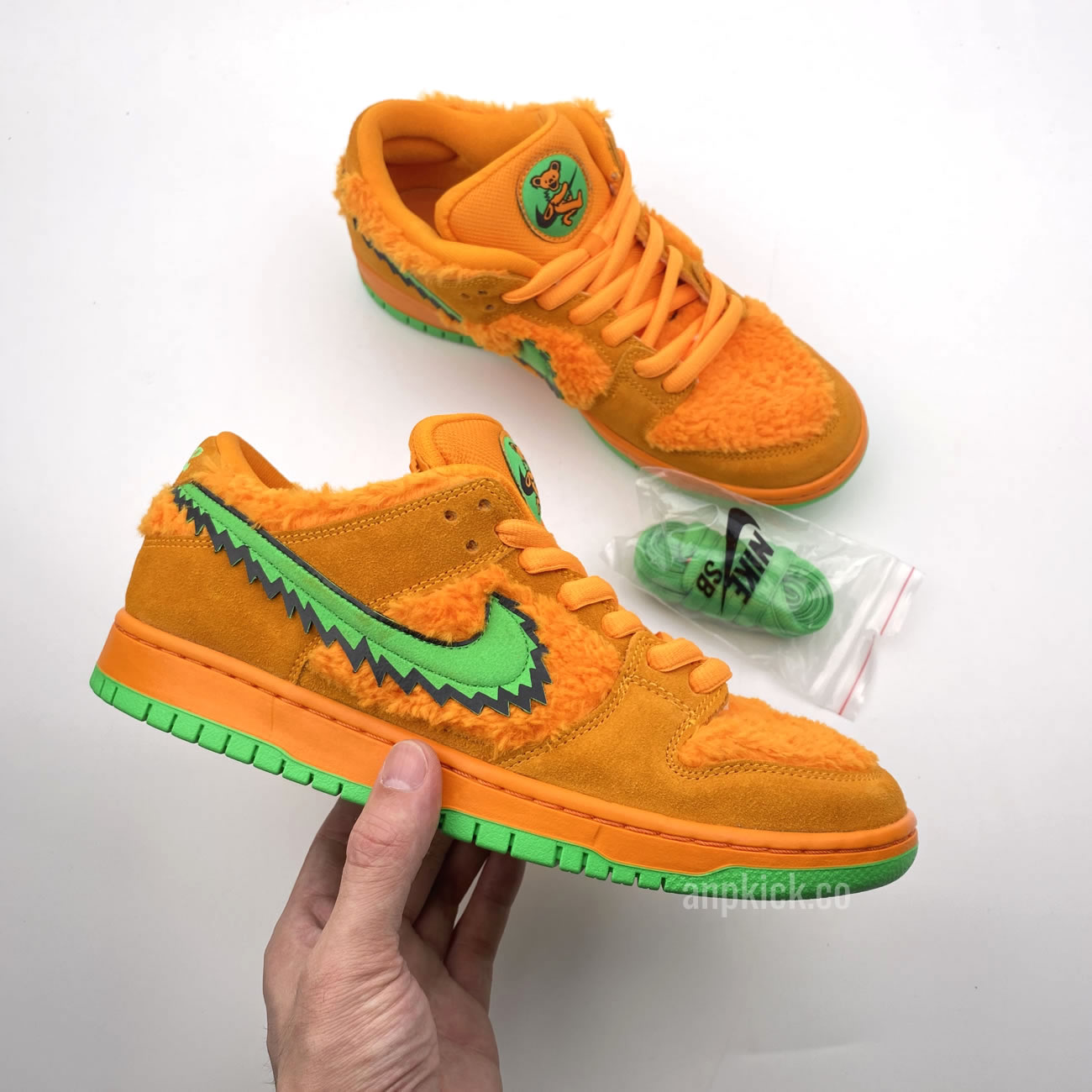 Grateful Dead Bears Nike Sb Dun Low Orange Bear Cj5378 800 (7) - newkick.vip