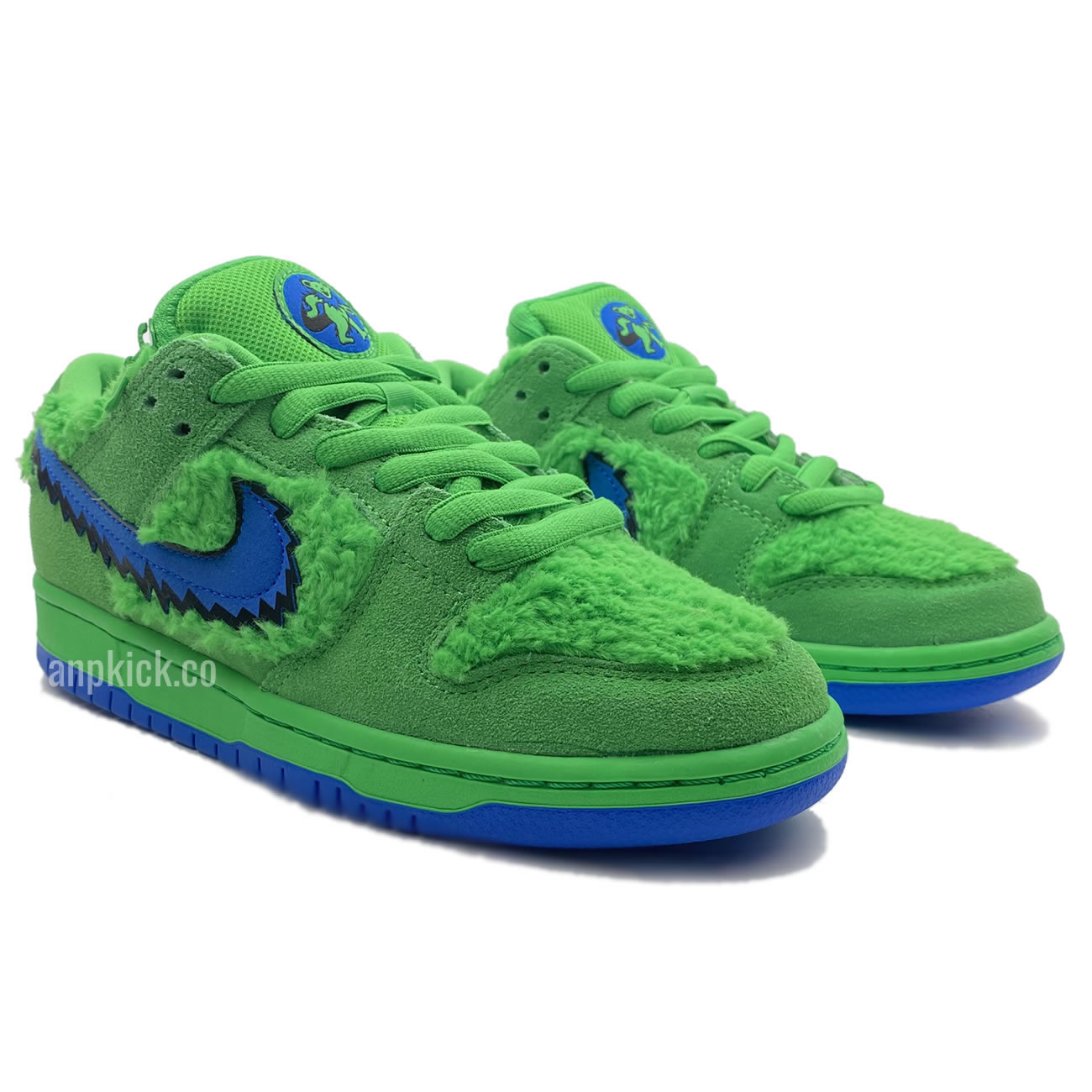 Grateful Dead Bears Nike Sb Dunk Low Green Bear Cj5378 300 (3) - newkick.vip