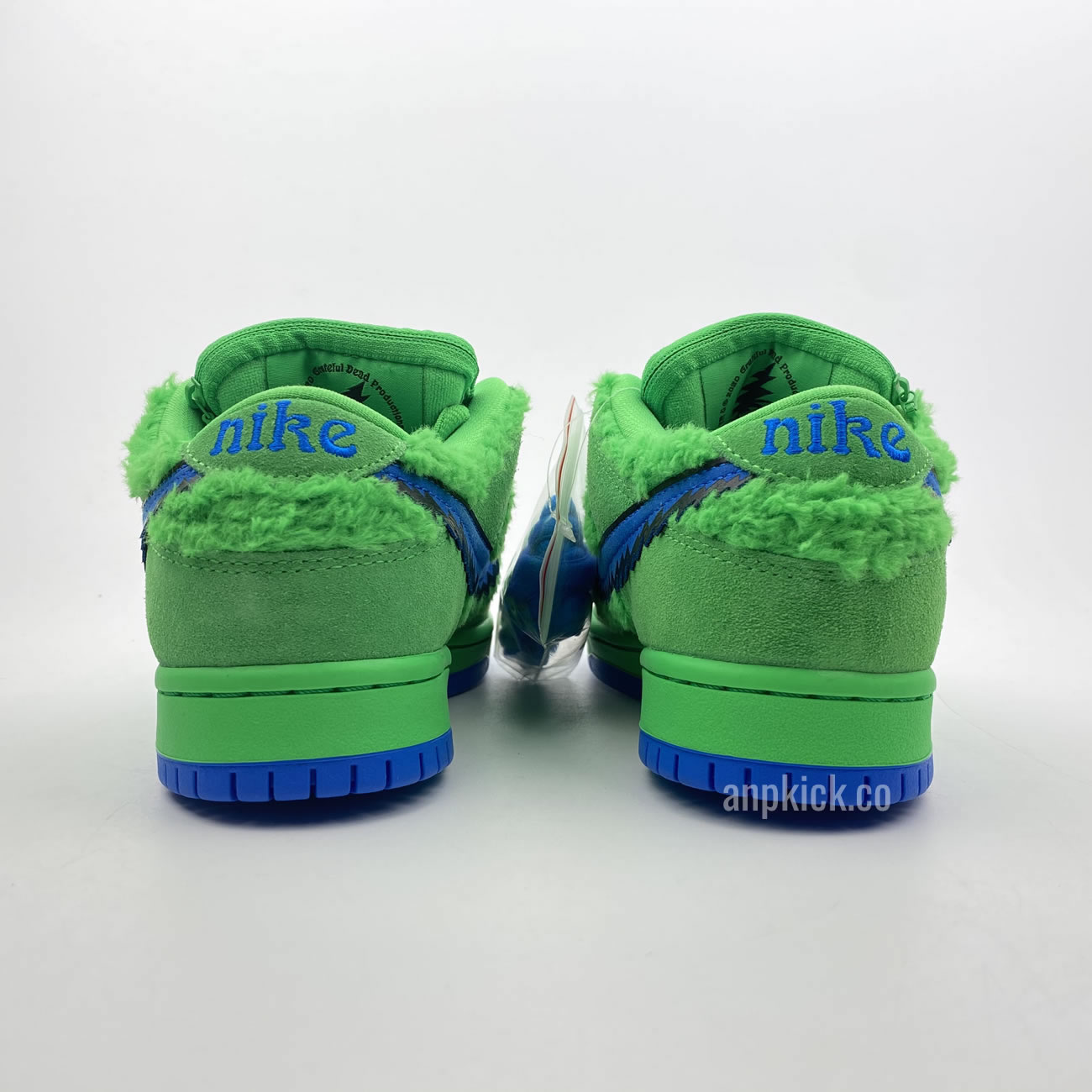 Grateful Dead Bears Nike Sb Dunk Low Green Bear Cj5378 300 (7) - newkick.vip