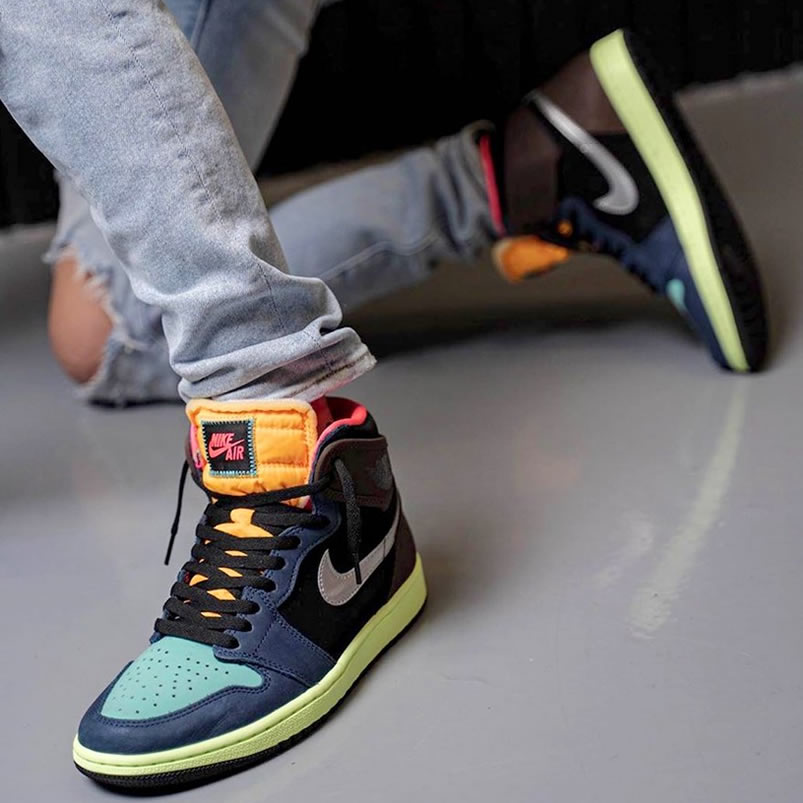 Air Jordan 1 Retro High Og Bio Hack On Feet Release Date 555088 201 (5) - newkick.vip