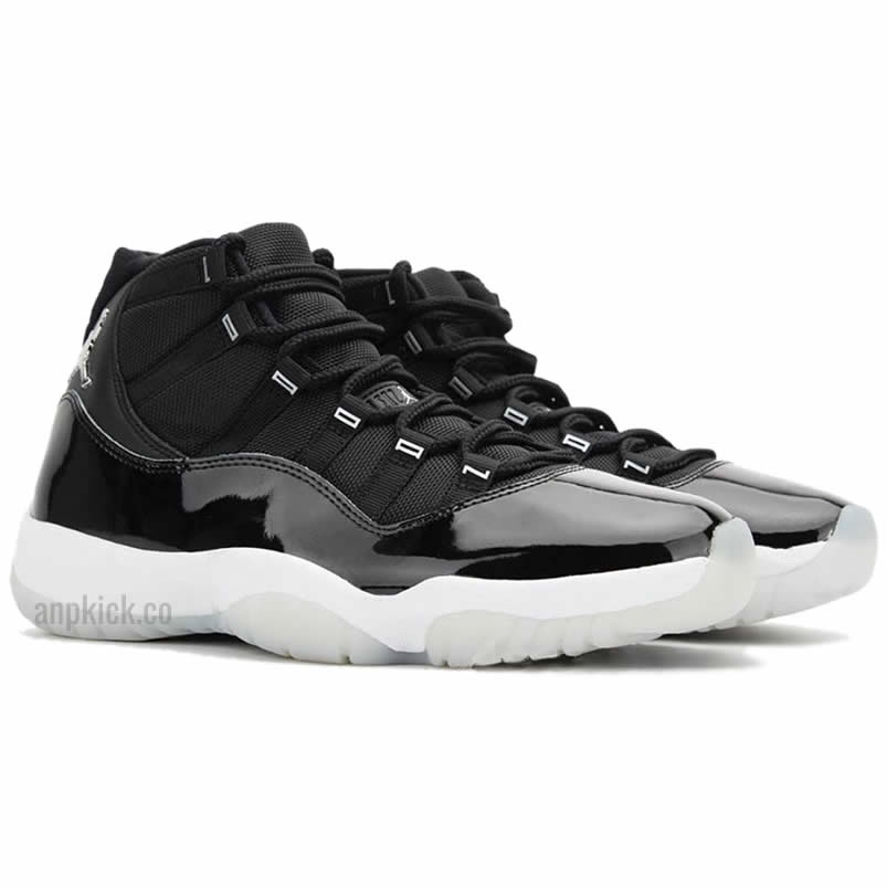 Air Jordan 11 Retro 25th Anniversary Black Metallic Silver Ct8012 011 (3) - newkick.vip