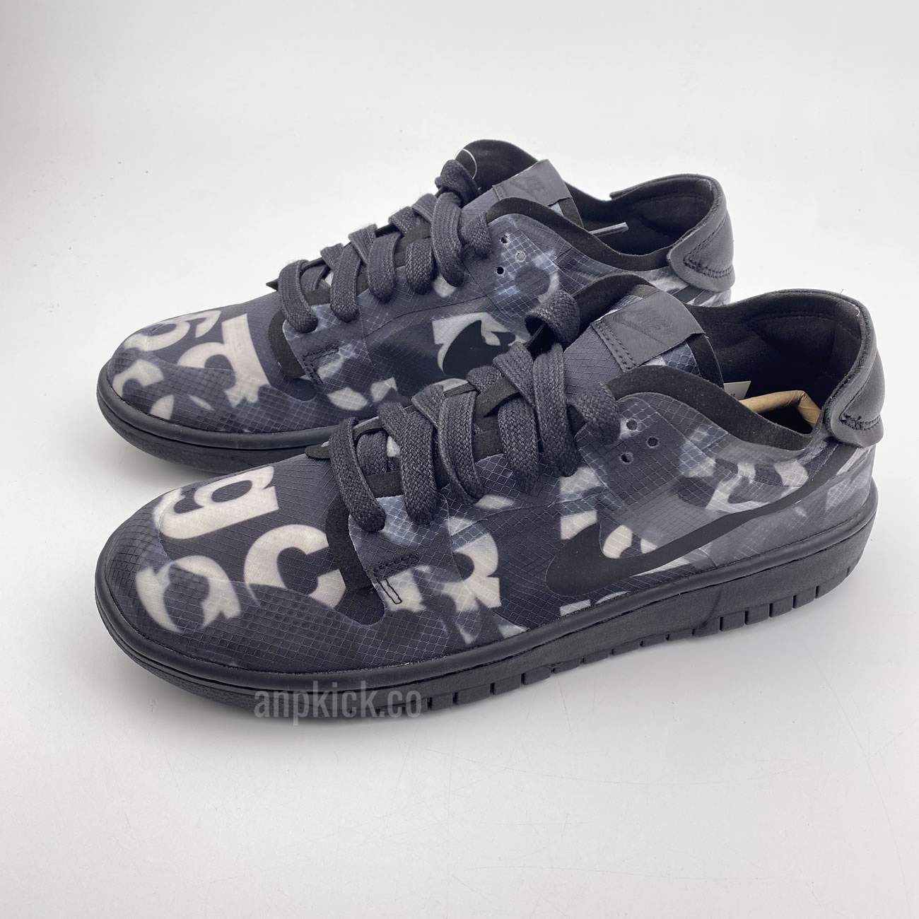 Comme Des Garcons Cdg Nike Dunk Low Black Cz2675 001 (4) - newkick.vip