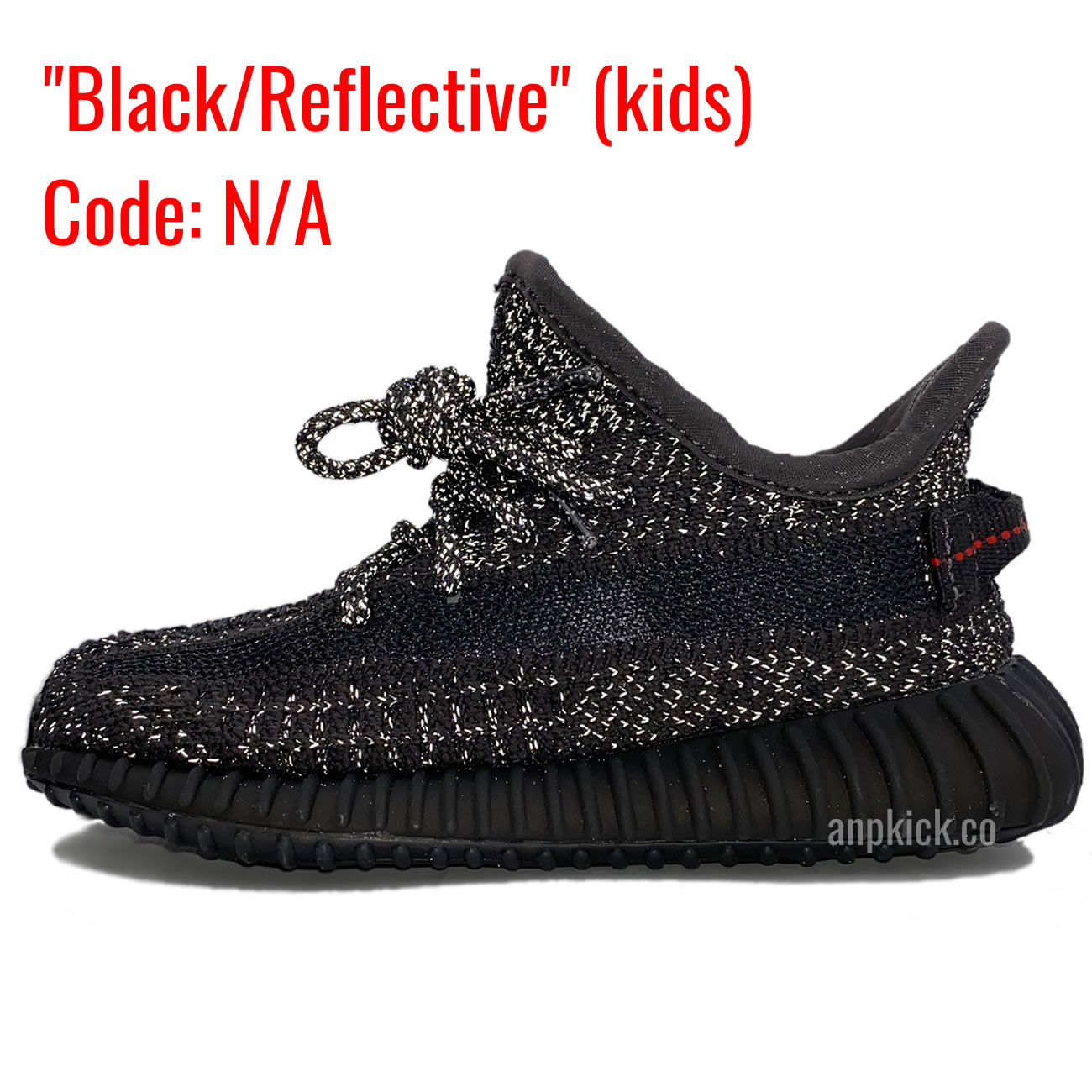 Kids Black Reflective  - newkick.vip