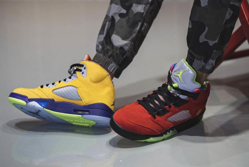 Air Jordan 5 What The 2020 Release Date Cz5725 700 On Feet (6) - newkick.vip