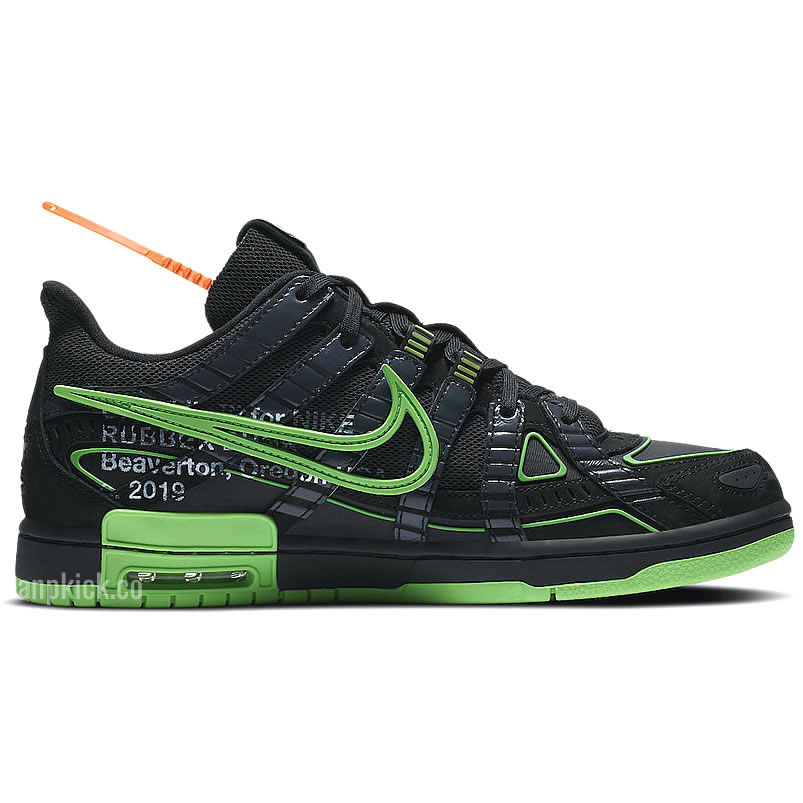 Off White Nike Air Rubber Dunk Green Strike Release Date Cu6015 001 (2) - newkick.vip