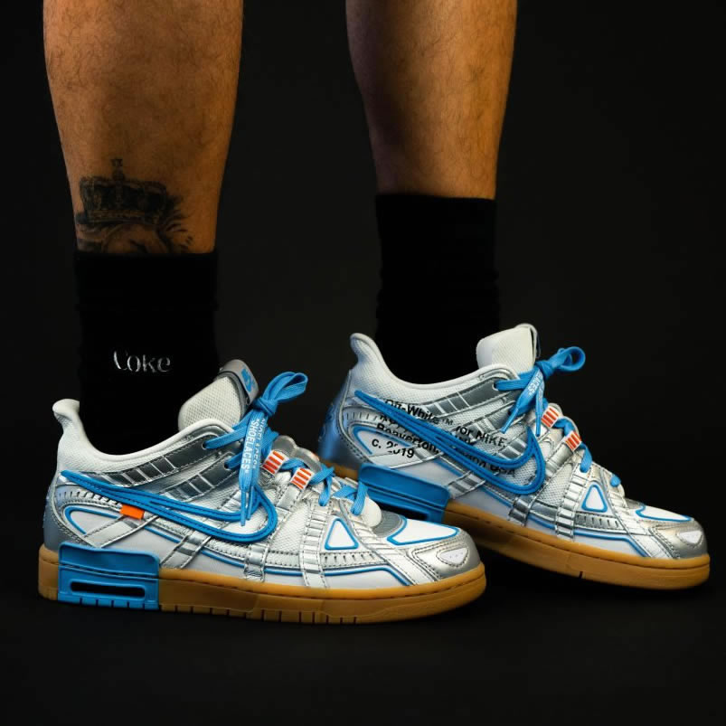 Off White Nike Air Rubber Dunk University Blue Release Date On Feet Cu6015 100 (1) - newkick.vip