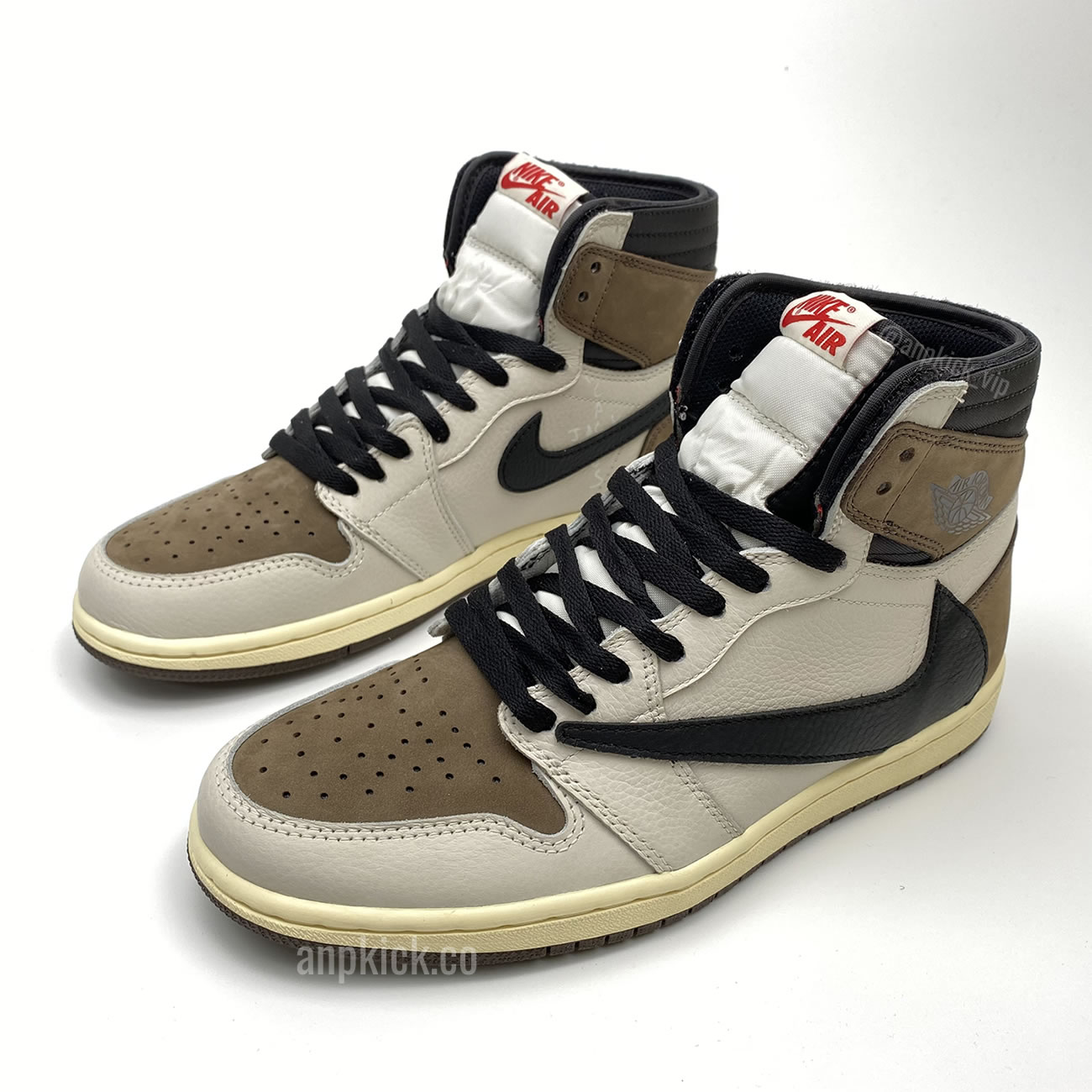 Travis Scott Air Jordan 1 Retro High Sample 2.0 Brown Cactus Jack Anpkick First Look (4) - newkick.vip