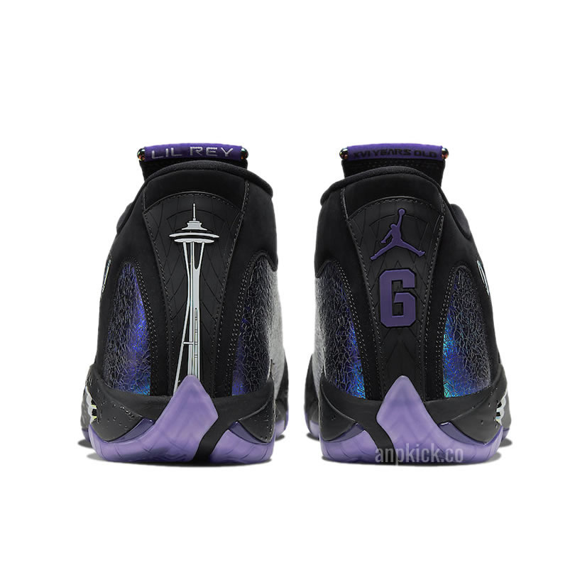 Air Jordan 14 Doernbecher Purple Release Date For Sale Cv2469 001 (5) - newkick.vip