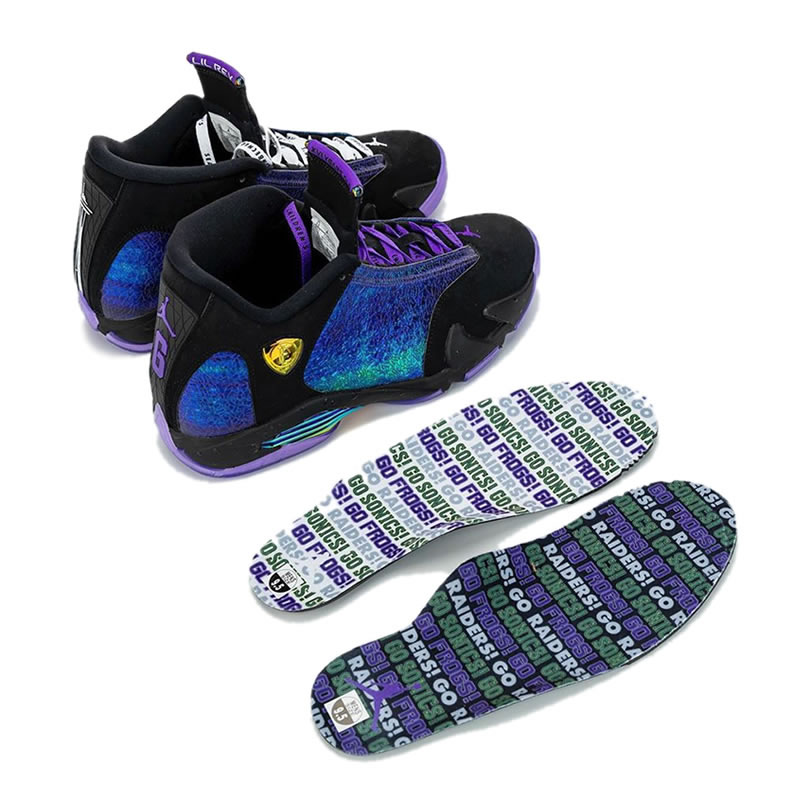 Air Jordan 14 Doernbecher Purple Release Date For Sale Cv2469 001 (7) - newkick.vip