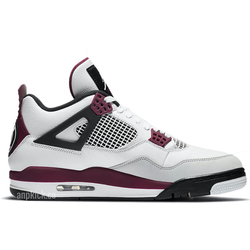 Air Jordan 4 Retro Paris Saint Germain Psg Neutral Grey Bordeaux Cz5624 100 (2) - newkick.vip