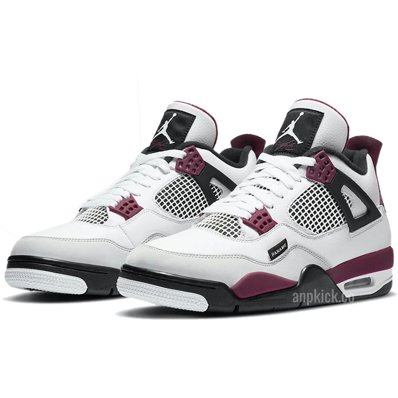 Air Jordan 4 Retro Paris Saint Germain Psg Neutral Grey Bordeaux Cz5624 100 (3) - newkick.vip