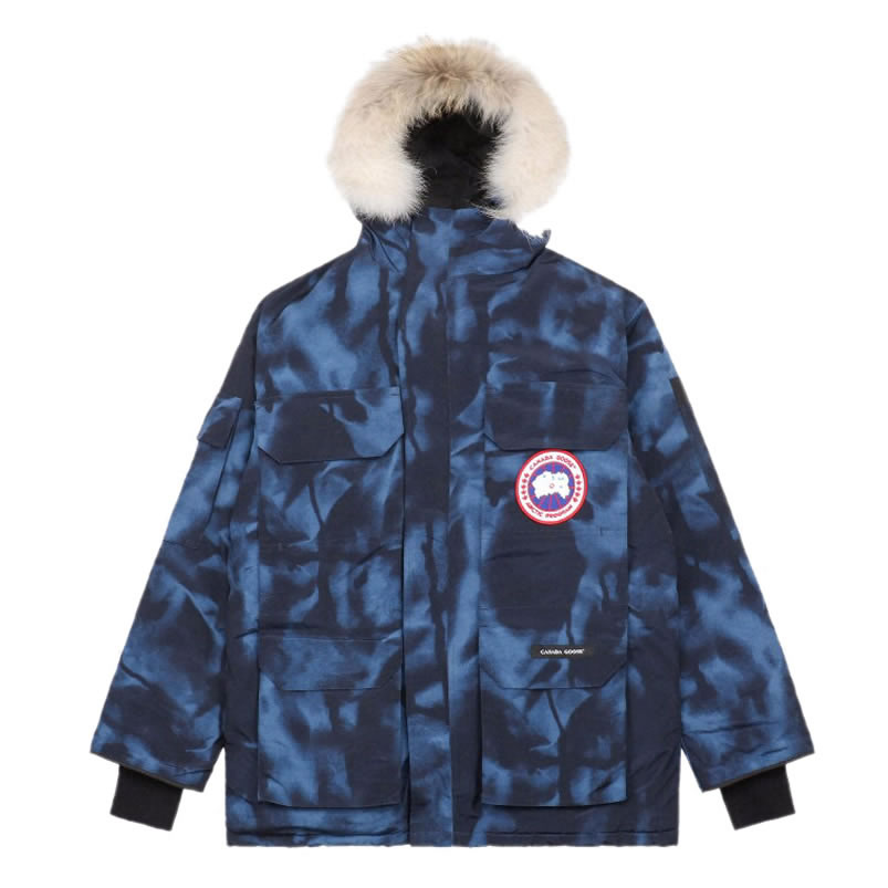 08 Canada Goose 19fw Expedition 4660ma Down Jacket Camouflage Blue (1) - newkick.vip