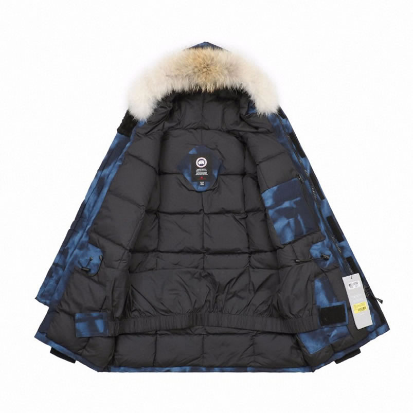 08 Canada Goose 19fw Expedition 4660ma Down Jacket Camouflage Blue (3) - newkick.vip