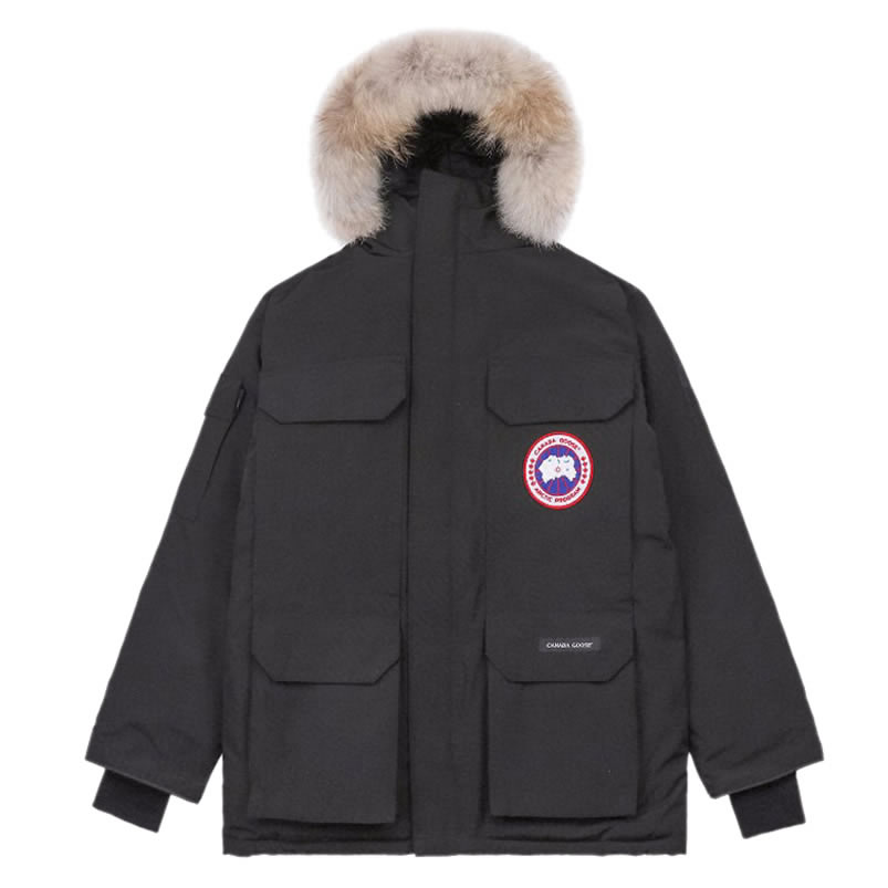 08 Canada Goose 19fw Expedition 4660ma Down Jacket Coat Black (1) - newkick.vip