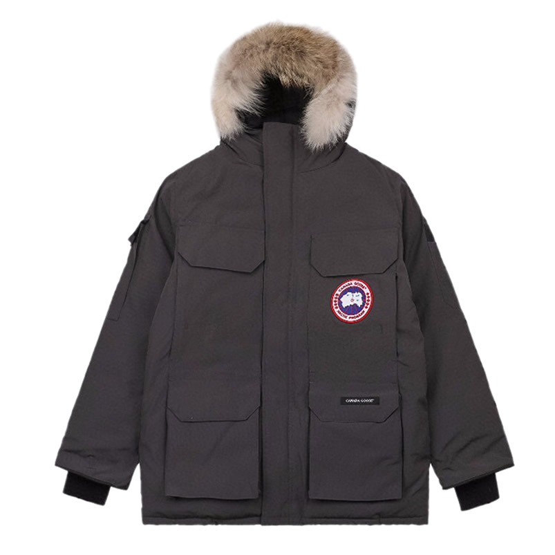 08 Canada Goose 19fw Expedition 4660ma Down Jacket Coat Dark Gray (1) - newkick.vip