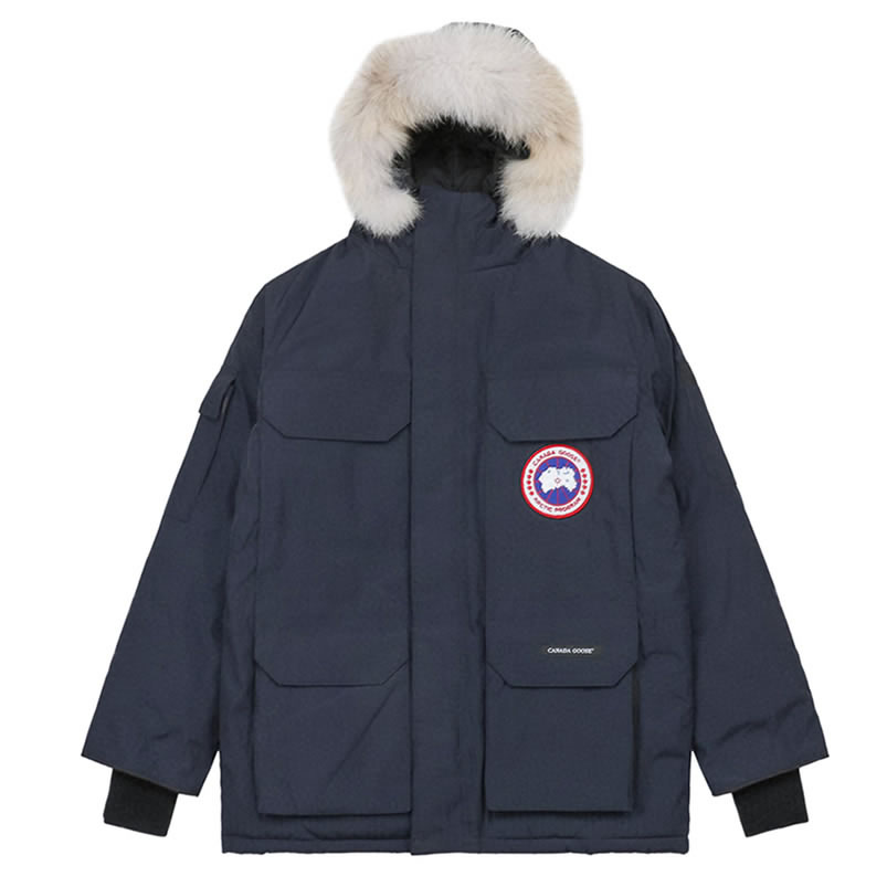 08 Canada Goose 19fw Expedition 4660ma Down Jacket Coat Navy Blue (1) - newkick.vip